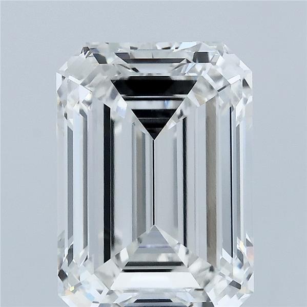 4.01 Carat Emerald Cut F VVS2 Diamond - view 1