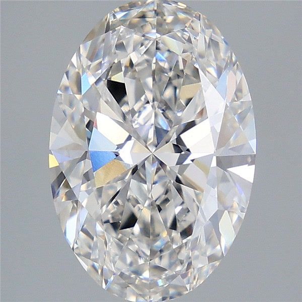 Oval 4.01ct F VVS2