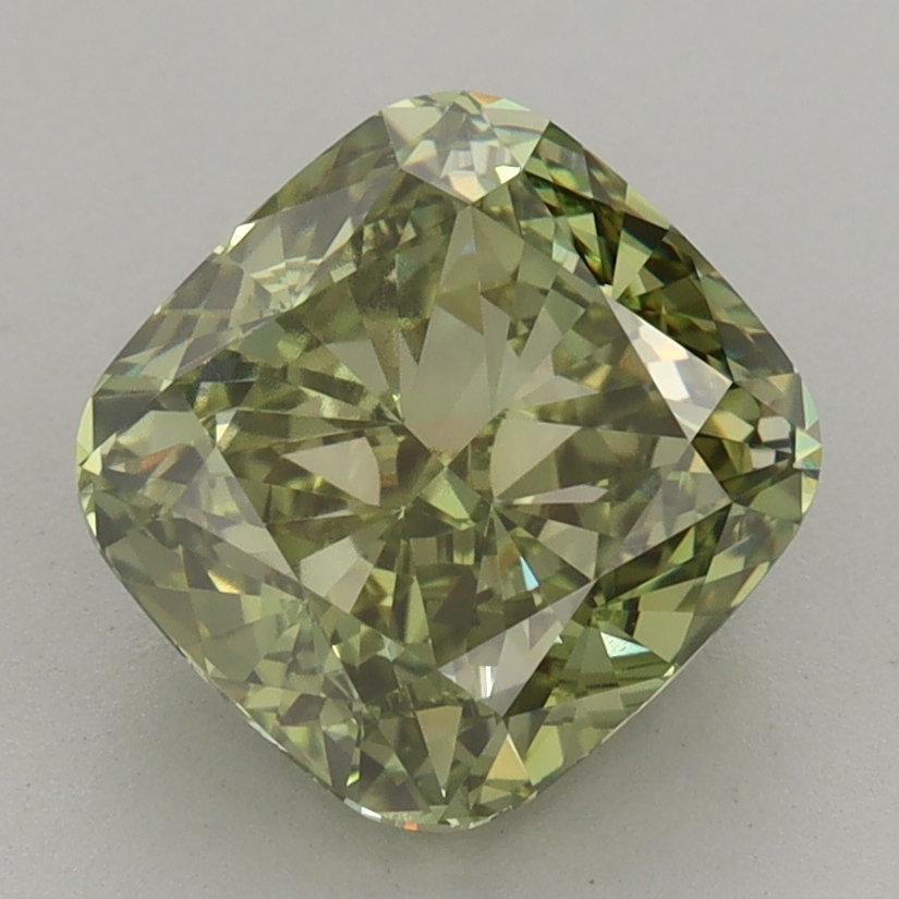 3.07 Carat Cushion Cut Lab Diamond