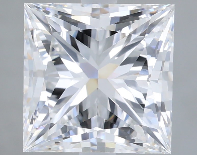 3.02 ct. princess Lab Grown Diamond front image