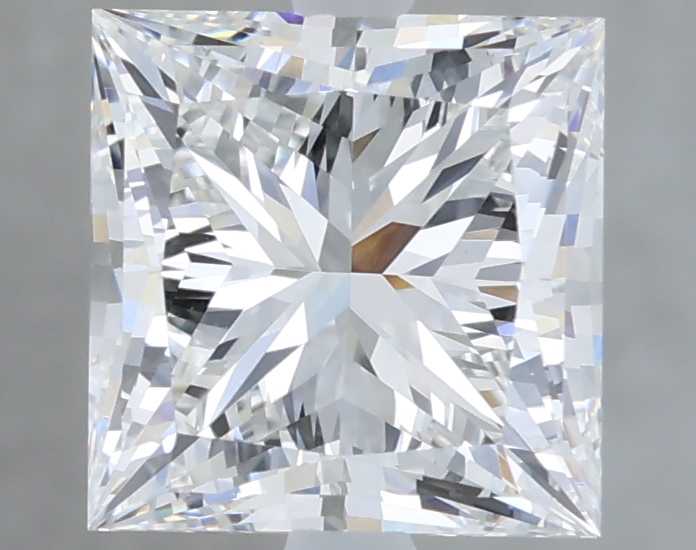 3.04 ct. princess Lab Grown Diamond front image