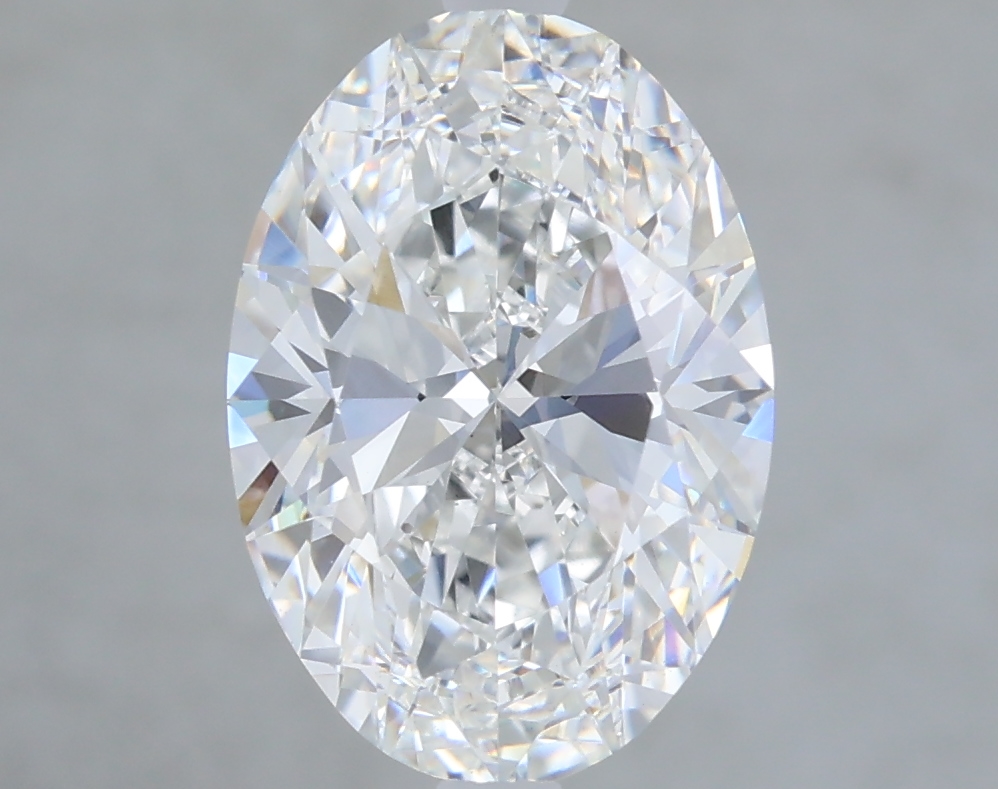 3.04 carat f VVS2 EX Cut IGI oval diamond