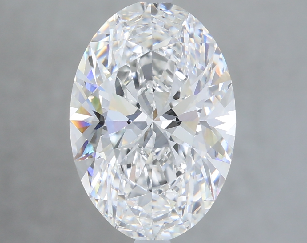 3.05 carat e VS1 EX Cut IGI oval diamond