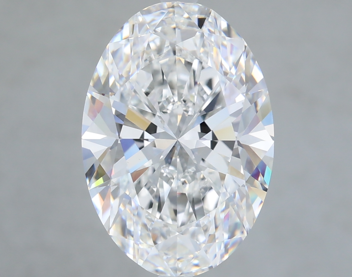 5.08 ct. oval Lab Grown Diamond front image
