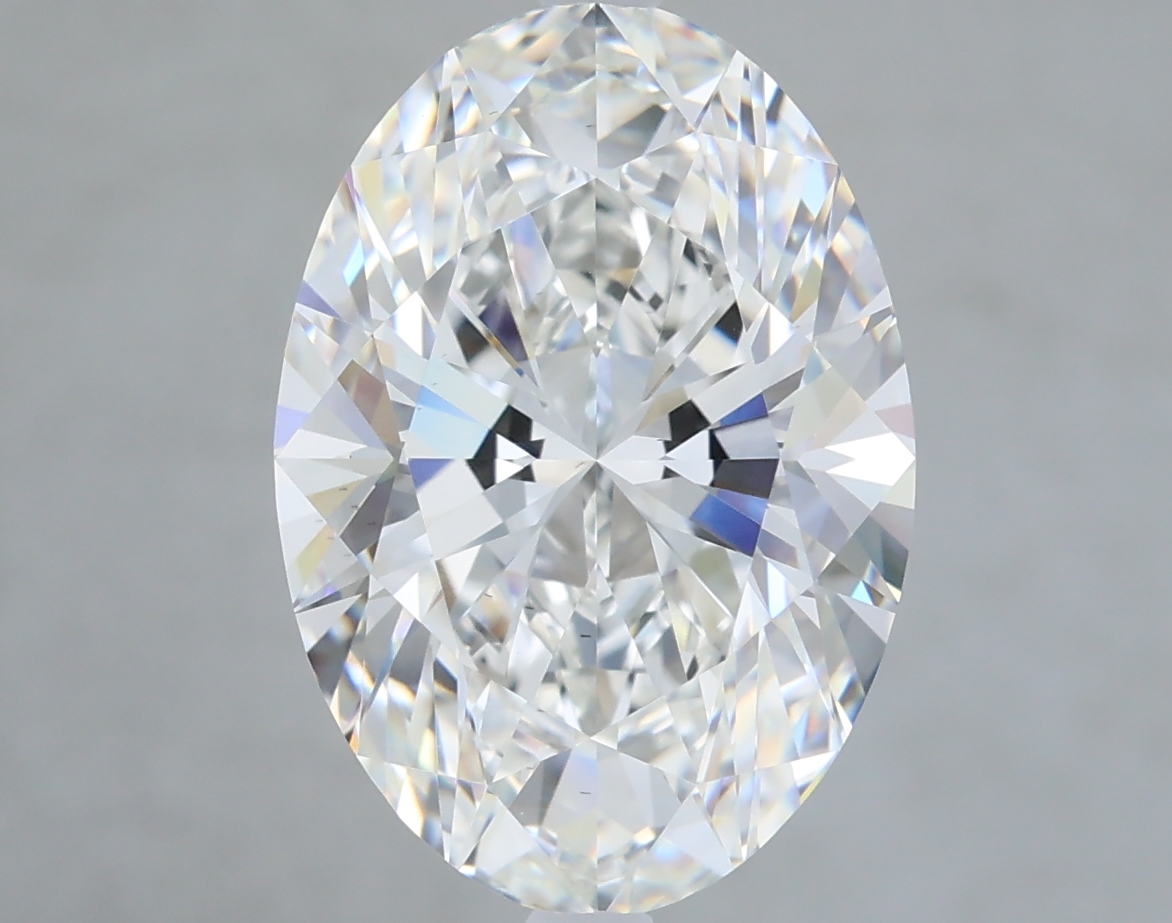 5.09 ct. oval Lab Grown Diamond front image