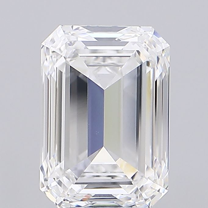 Emerald cut 6.50ct E VVS2