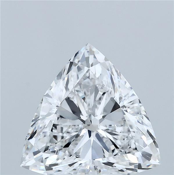 3.99 Carat Triangle Cut D VVS2 Diamond - view 1