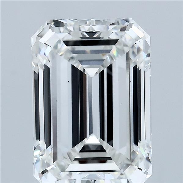 3.70ct Emerald Lab-Grown Diamond · F/VS2