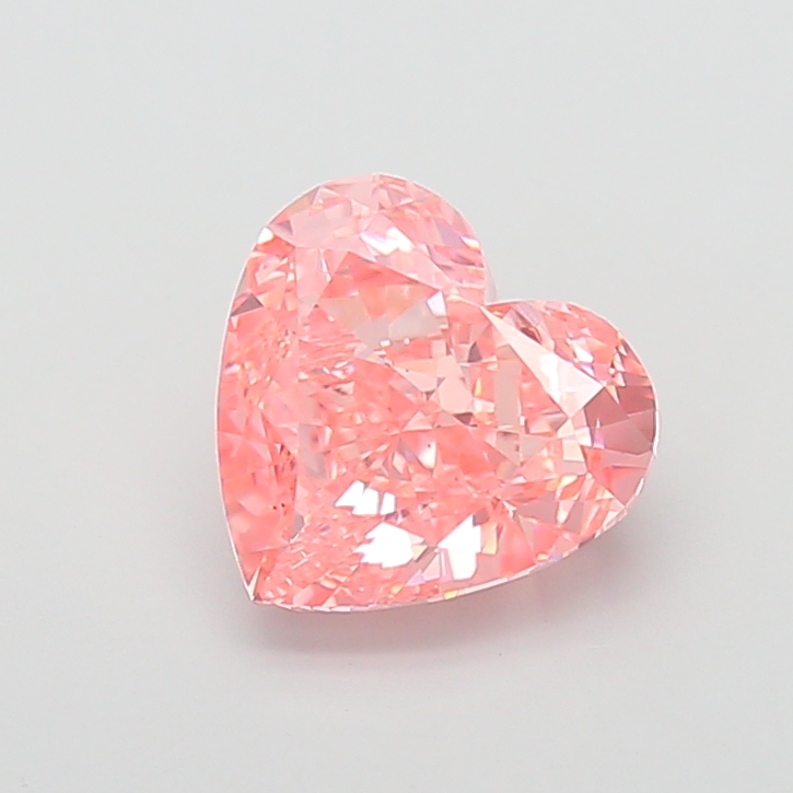 Heart 5.11ct Fancy Vivid Pink SI1