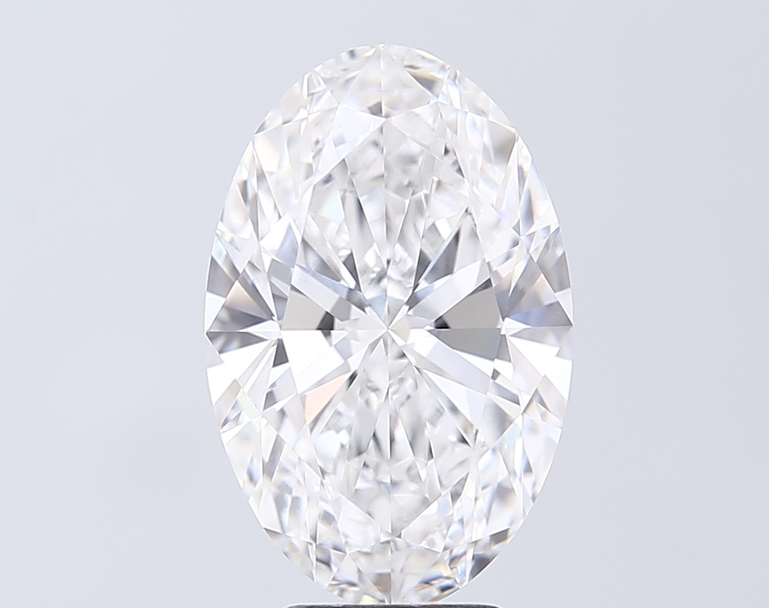 Oval 5.02ct D VVS2