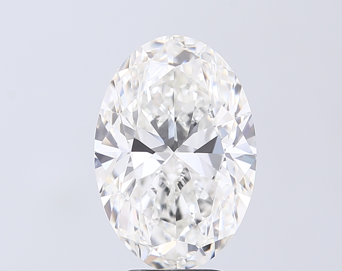 5.01 ct. oval Lab Grown Diamond front image