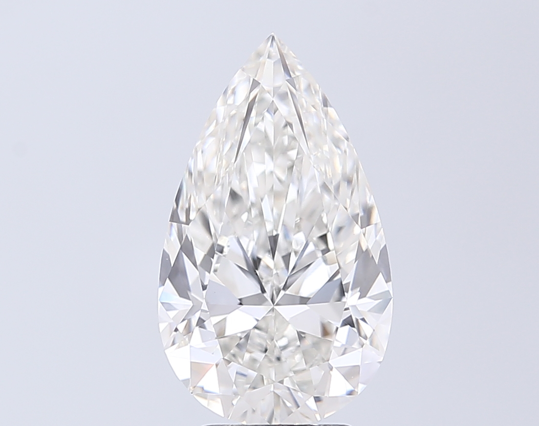 4.07 ct. pear Lab Grown Diamond front image