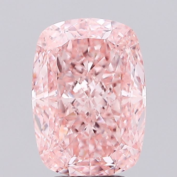 Cushion 5.23ct Fancy Vivid Pink VVS2