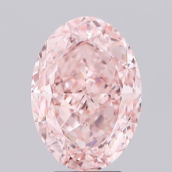 Oval 5.02ct Fancy Vivid Pink VVS2