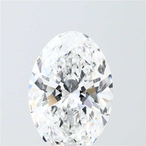 Oval 8.05ct E VVS2