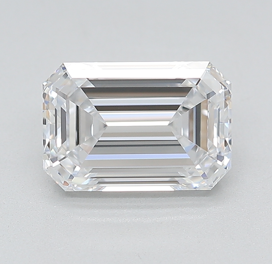 2.07 carat e VVS1 EX Cut IGI emerald diamond