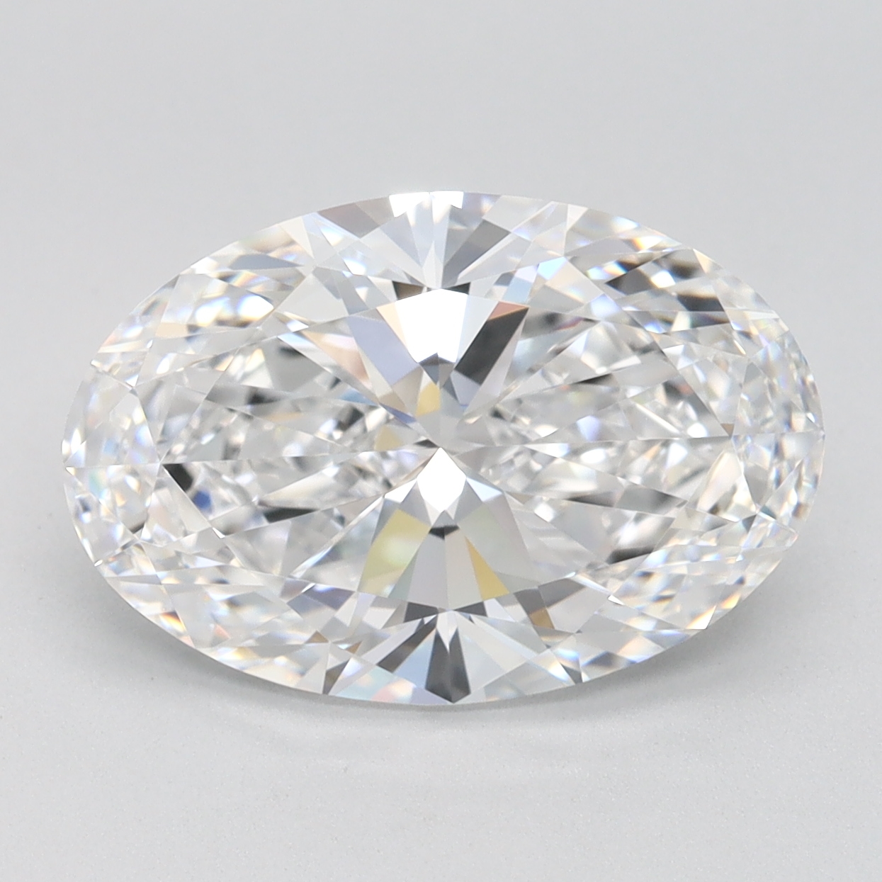 3.52 ct. oval Lab Grown Diamond front image