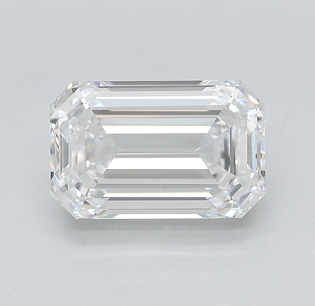 3 carat e VS1 EX Cut IGI emerald diamond