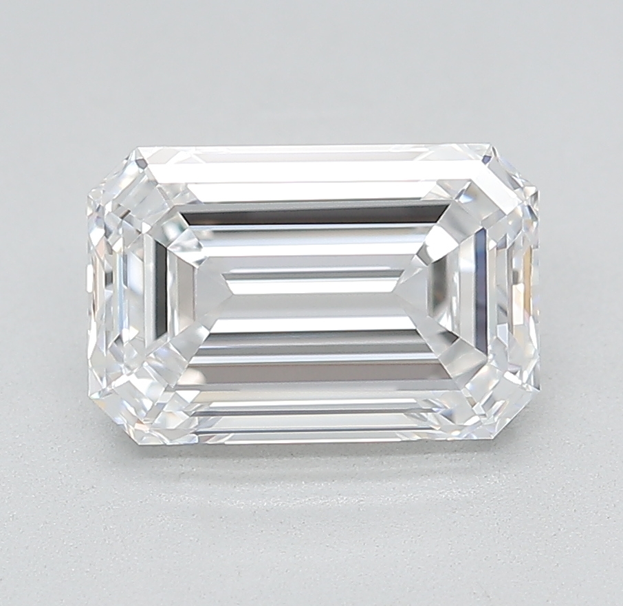 2.09 carat d VS2 EX Cut IGI emerald diamond