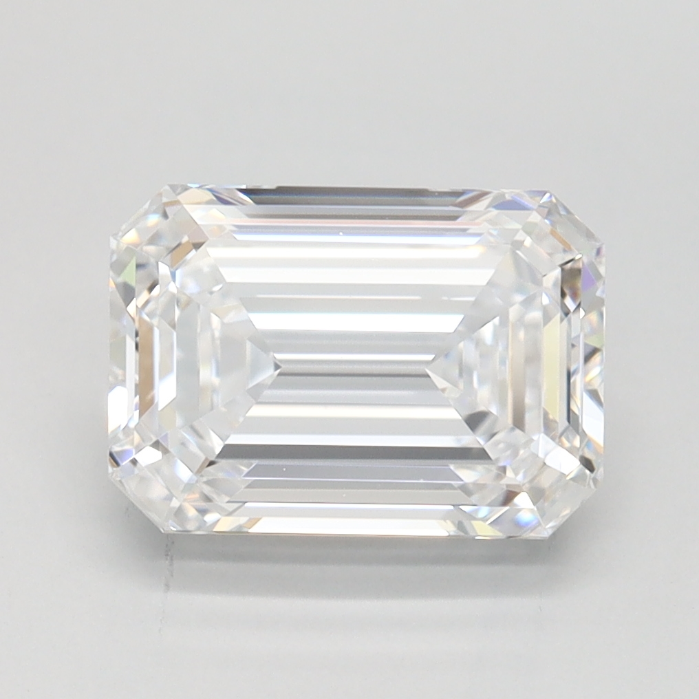 2.1 carat d VVS2 EX Cut IGI emerald diamond
