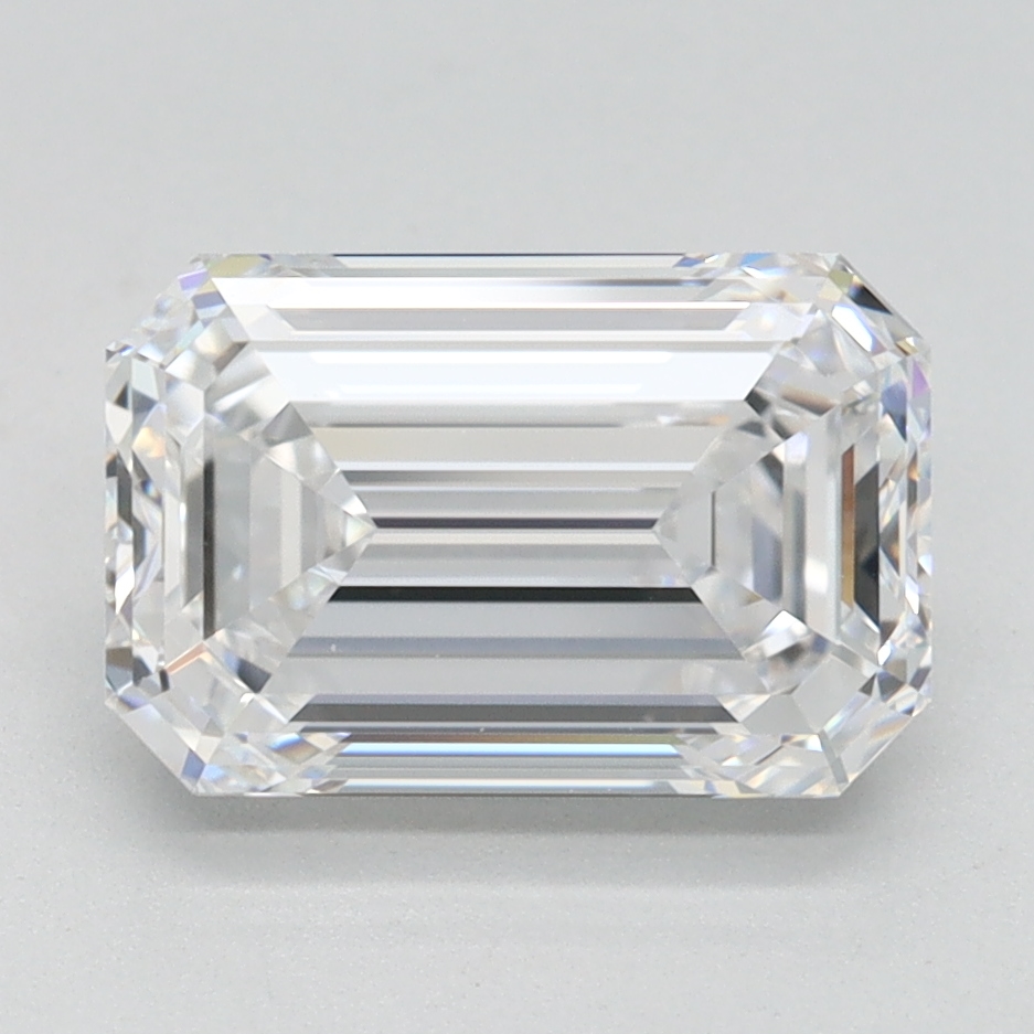 2.03 carat f VVS2 EX Cut IGI emerald diamond