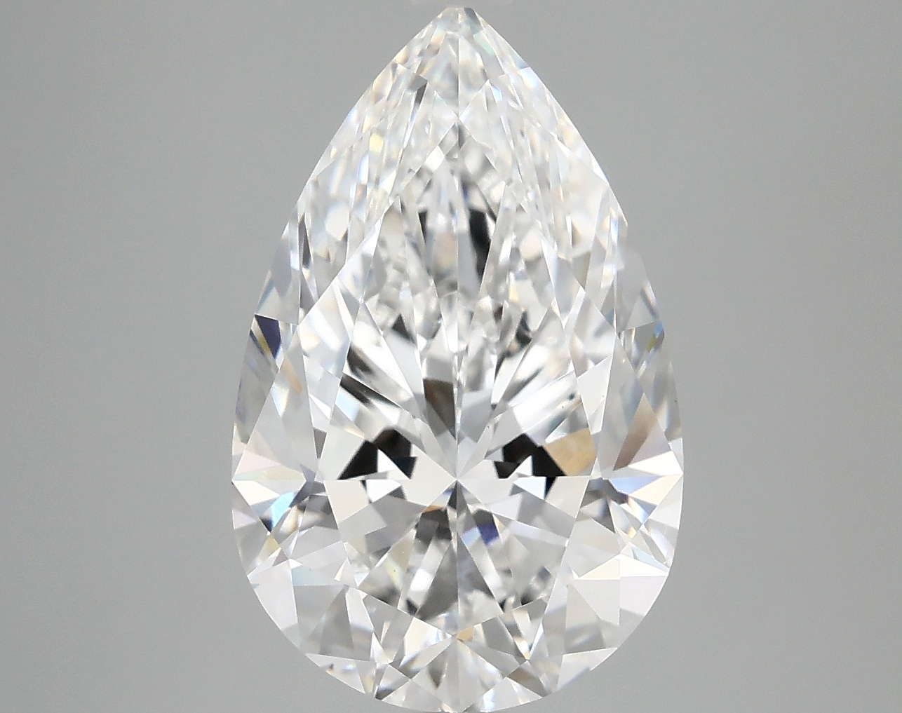 Pear 5.07ct D VS1