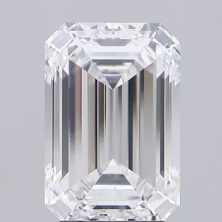 3.73 ct. emerald Lab Grown Diamond front image