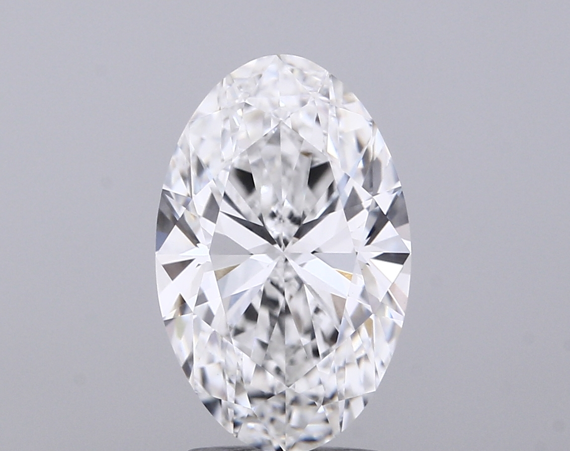 3.32 ct. oval Lab Grown Diamond front image