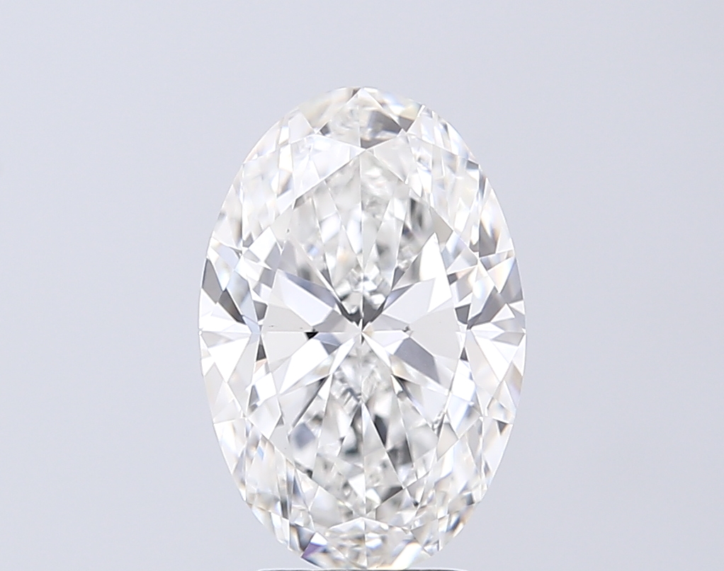 3.52 ct. oval Lab Grown Diamond front image