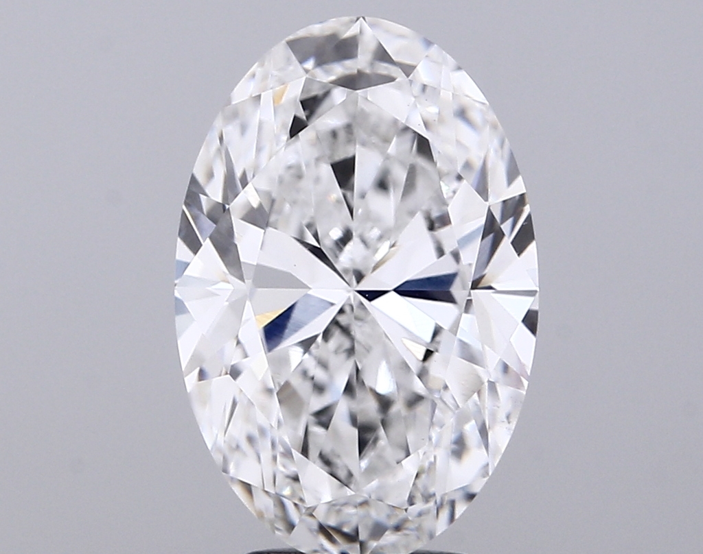 4.02 ct. oval Lab Grown Diamond front image