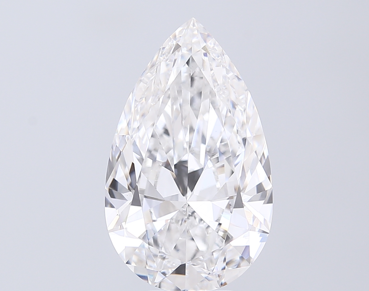 6.02 ct. pear Lab Grown Diamond front image