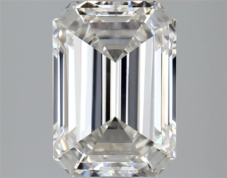 2.6 Carat Emerald Cut Lab Diamond