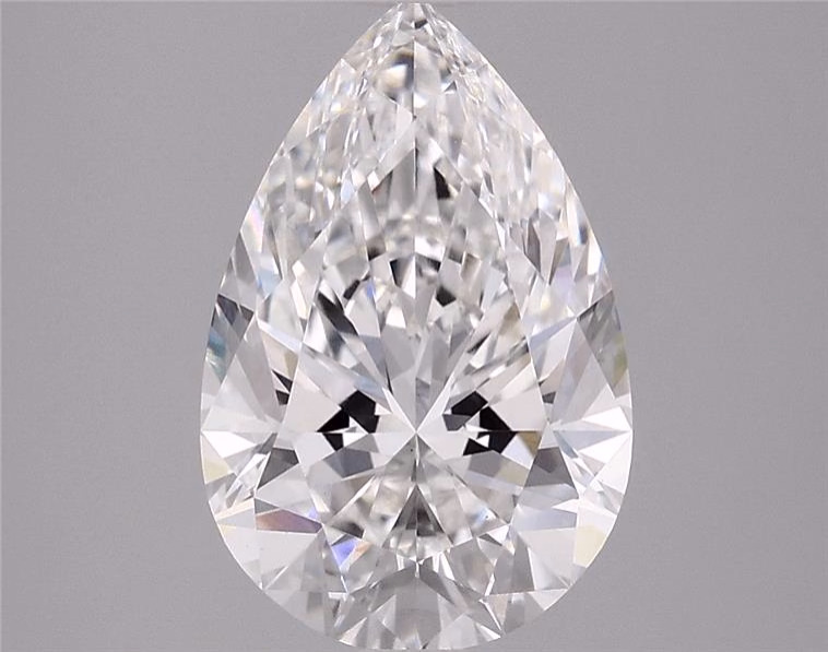 Pear 4.81ct E VVS2
