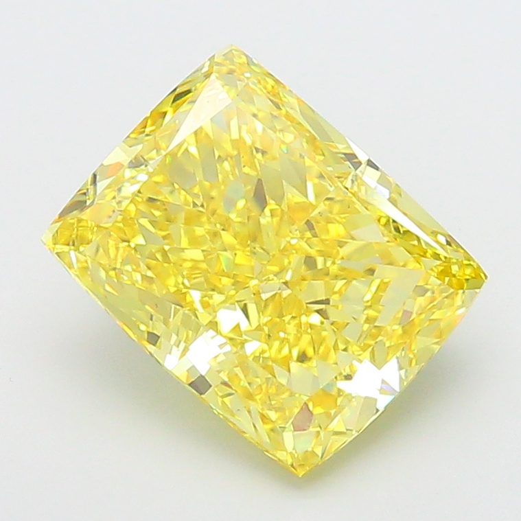 Cushion Modified 10.2ct Fancy Intense Yellow VS1