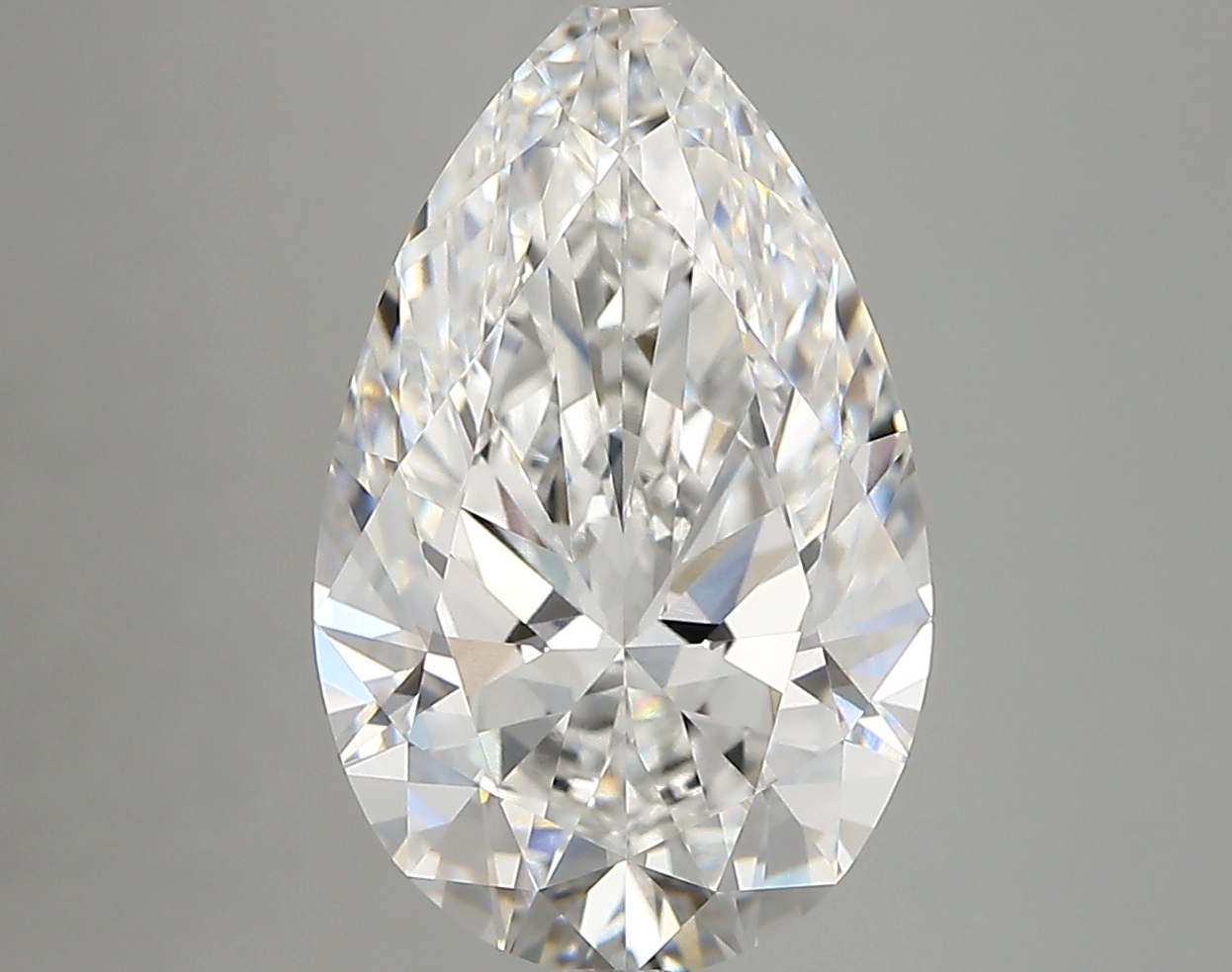 Pear 4.27ct E VVS1