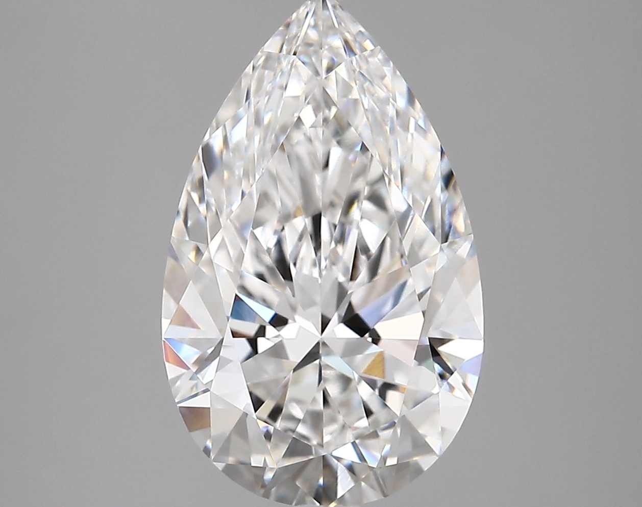 4.19 Carat Pear Cut E VVS1 Diamond - view 1