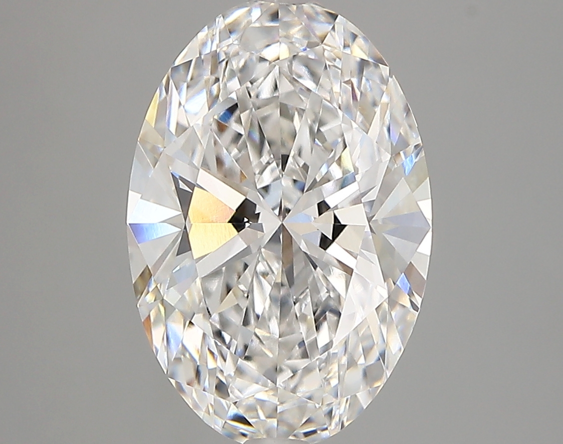 3.68 Carat Oval Cut D FL Diamond - view 1
