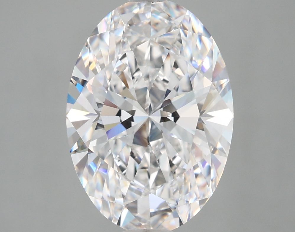 3.44 Carat Oval Cut D FL Diamond - view 1