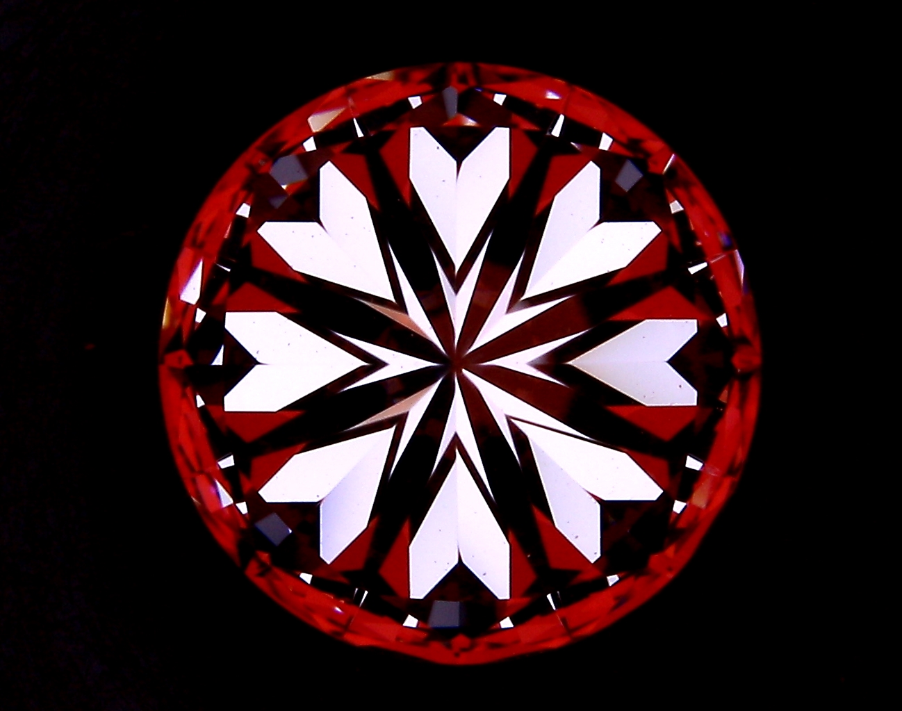 3.17 Carat Round Cut D FL Diamond - view 1