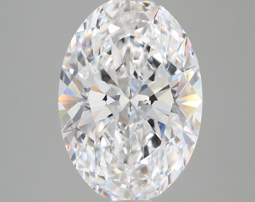3.15 Carat Oval Cut D FL Diamond - view 1