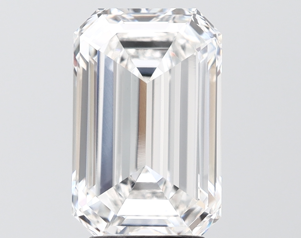 Emerald cut 4.08ct F VVS2
