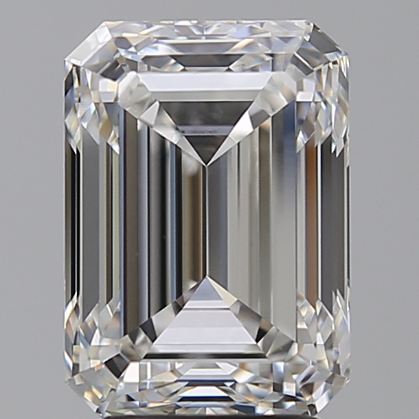 Emerald cut 4.01ct F VVS2