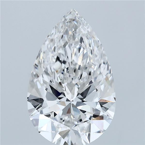 Pear 4.01ct F VVS2