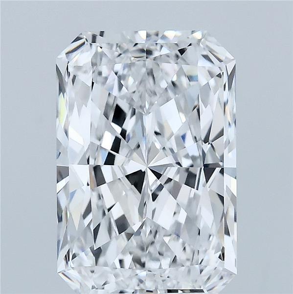 3.35 Carat Radiant Cut D VVS2 Diamond - view 1