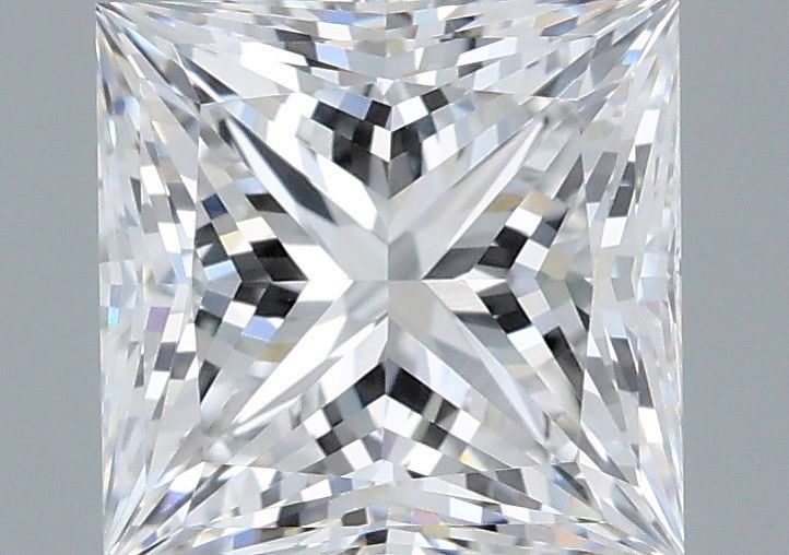1.39 carat d VVS2 EX Cut IGI princess diamond
