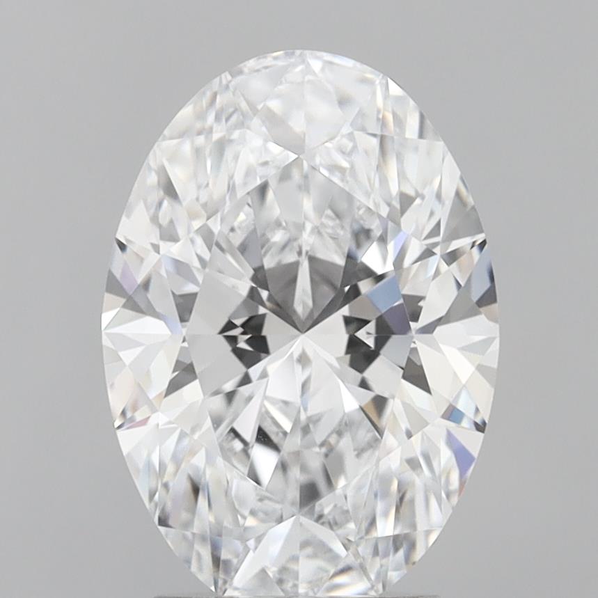 3.11 ct. oval Lab Grown Diamond front image