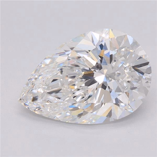 Pear 5.01ct E VS1