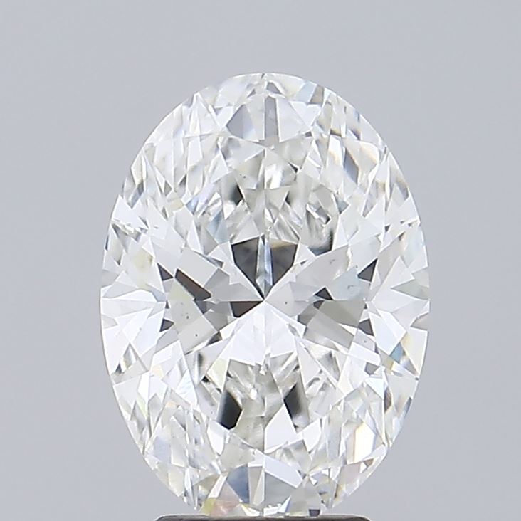 Oval 4.09ct F VS1