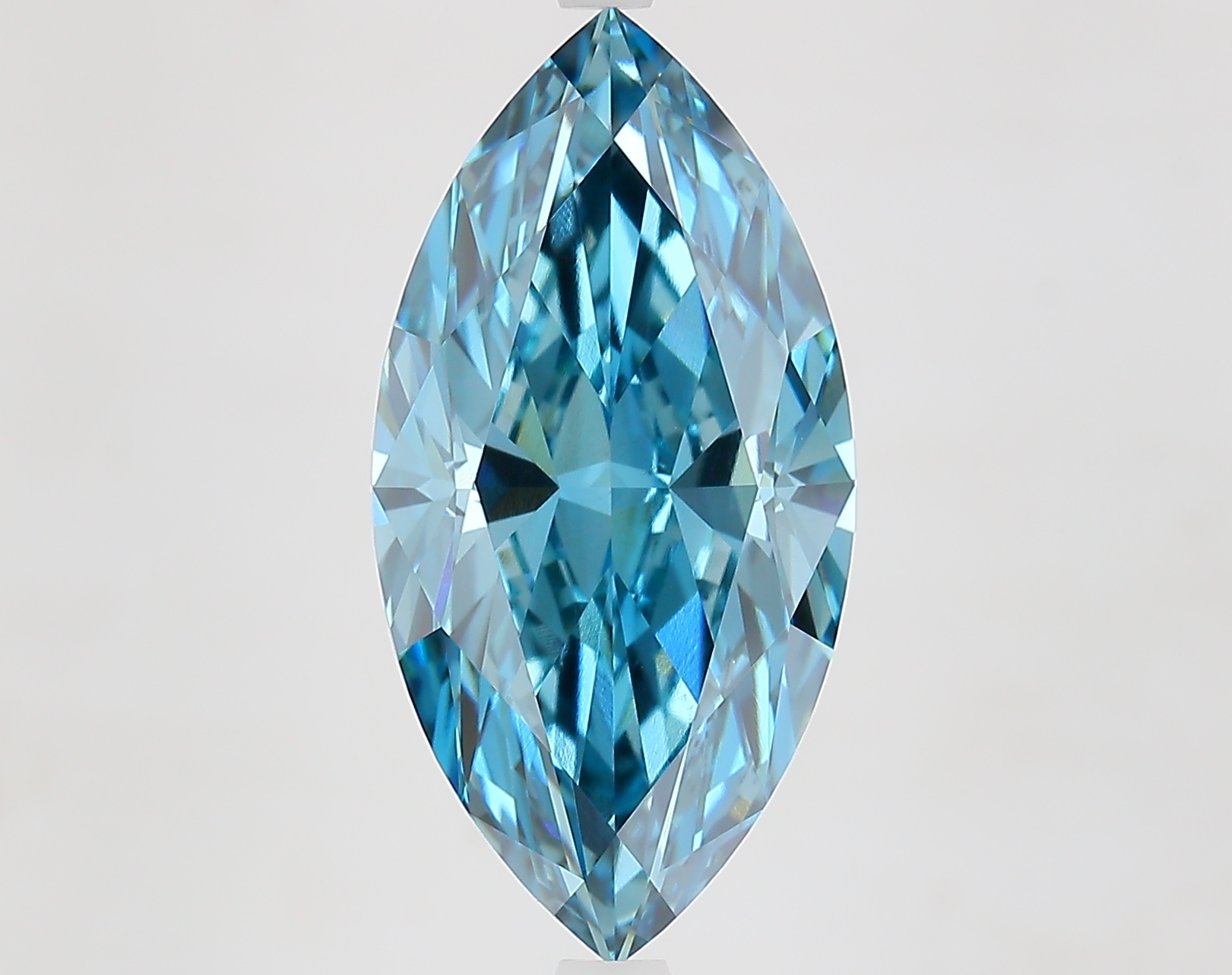 Marquise 6.06ct Fancy Vivid Blue VVS2