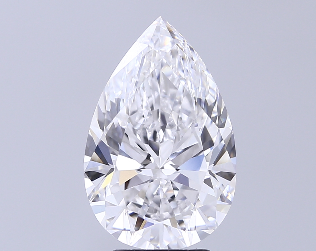 Pear 5.02ct D VVS1